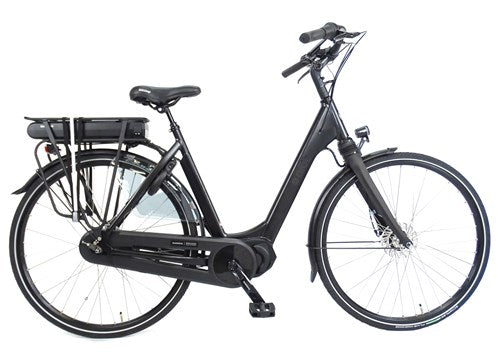 Aldo 28 tommer e-cykel Sottovento 55cm Matt Black 418Wh trin