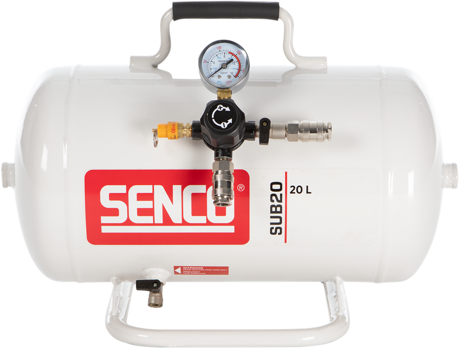 Senco aanvullende persluchttank sub20