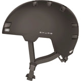 Abus hjelm skurbelvet sort L 58-61 cm