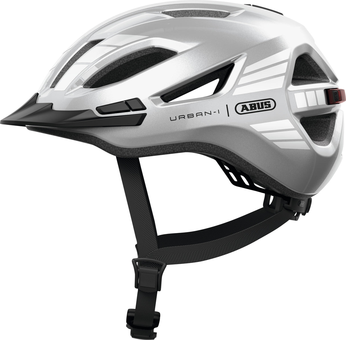 Casco abus urban-i 4.0 señal plata l 57-61cm