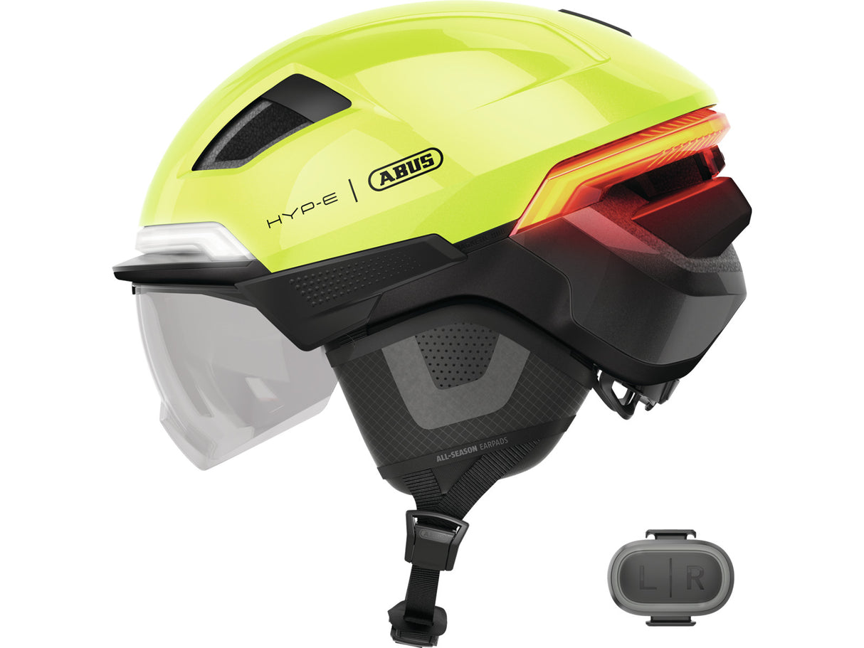 Abus smart helmet hyp-e ace signal yellow m 54-58cm