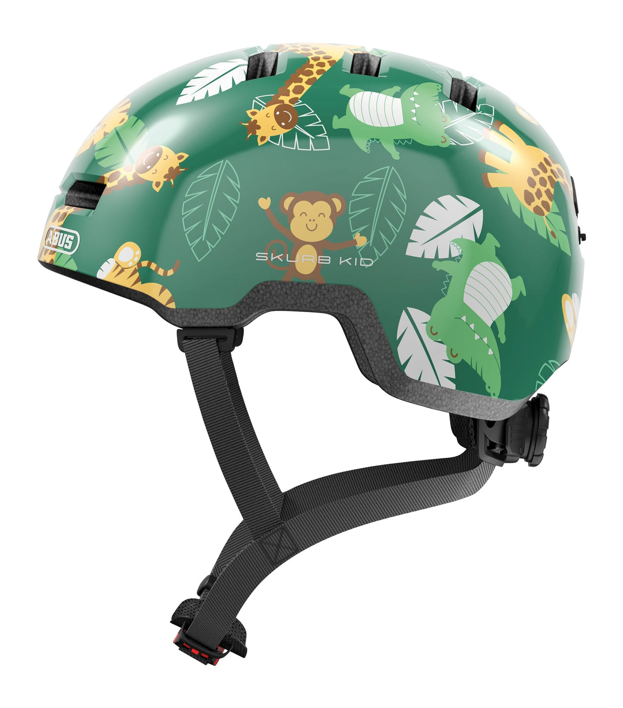 Abus Helm Skour Kid Green Jungle S 45-50 cm