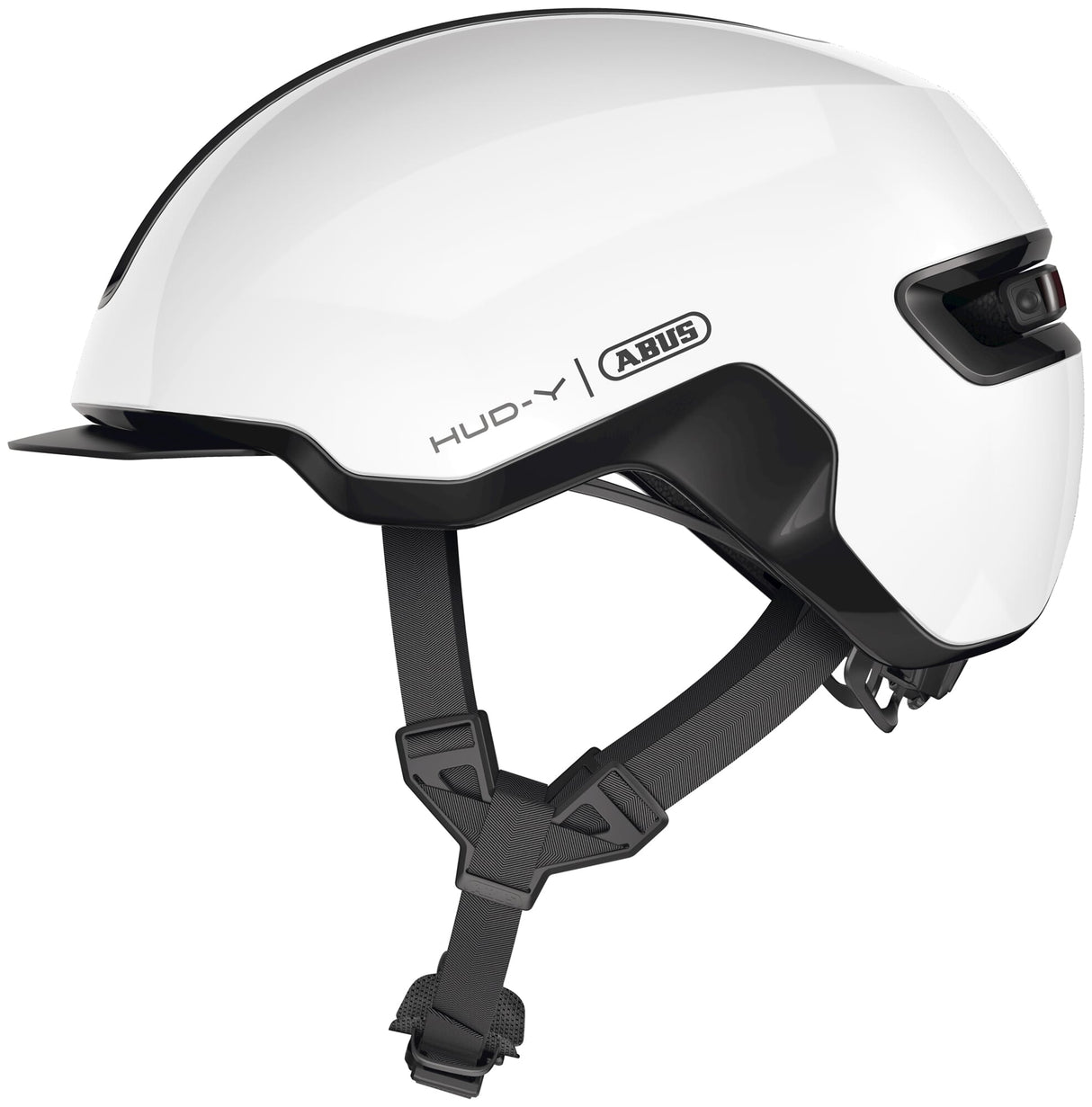 Abus Helmet Hud-Y Shiny White S 51-55 cm