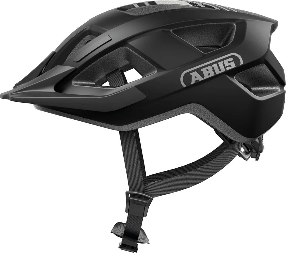 Abus Helm Aduro 3.0 LED Race Black L 58-62 cm