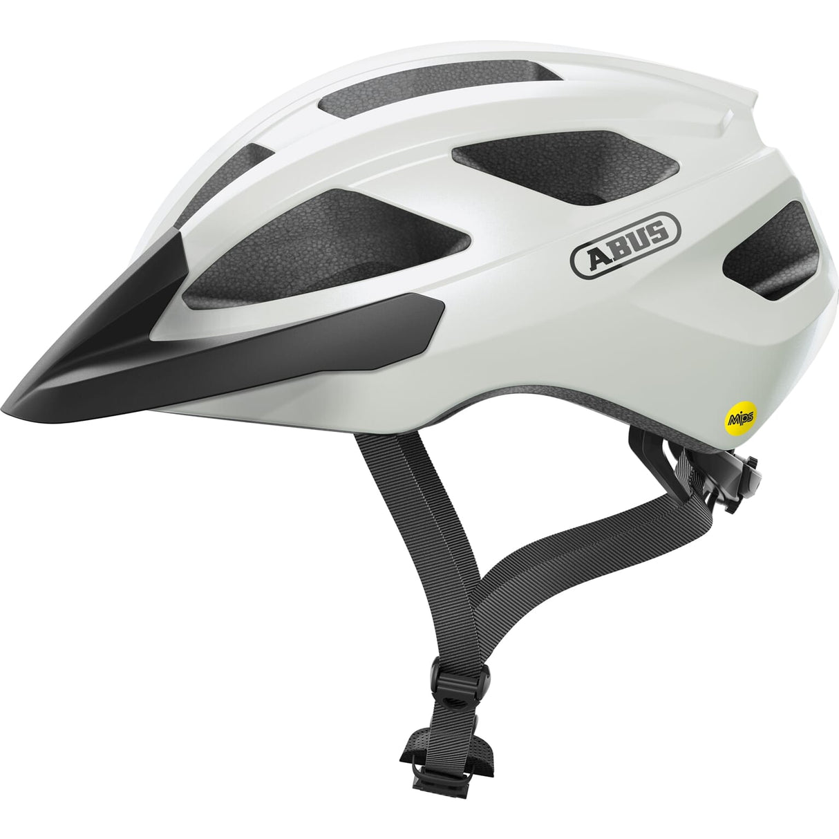 Abus Helmet Macator Mips Pearl White S 51-55cm