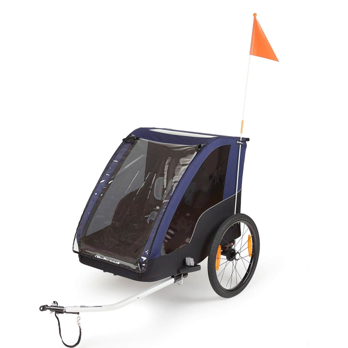 PoliSport Bicycle Trailer Duo Blue 117x86x94cm