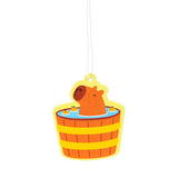 Odświeżacz powietrza o zapachu mandarynki i kapibary