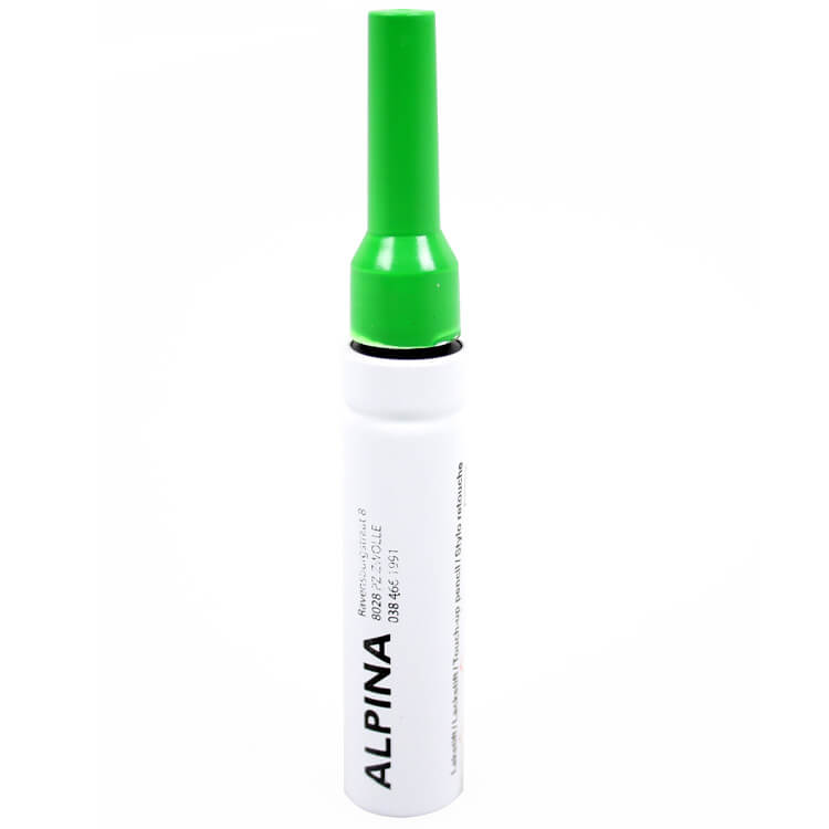 Alpina paint pen bright green pms7738