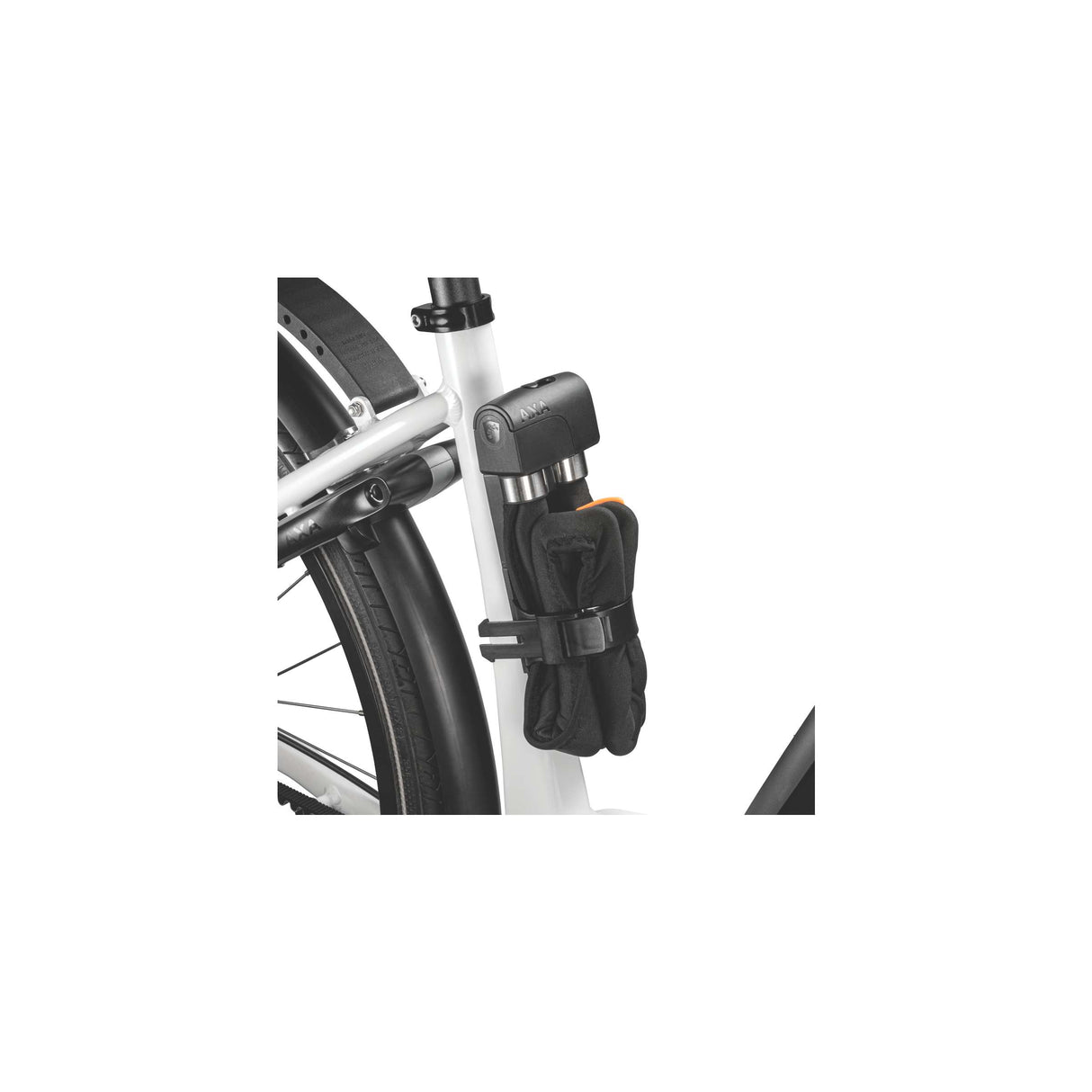 Axa viklås hopfällbart 8-100 - svart