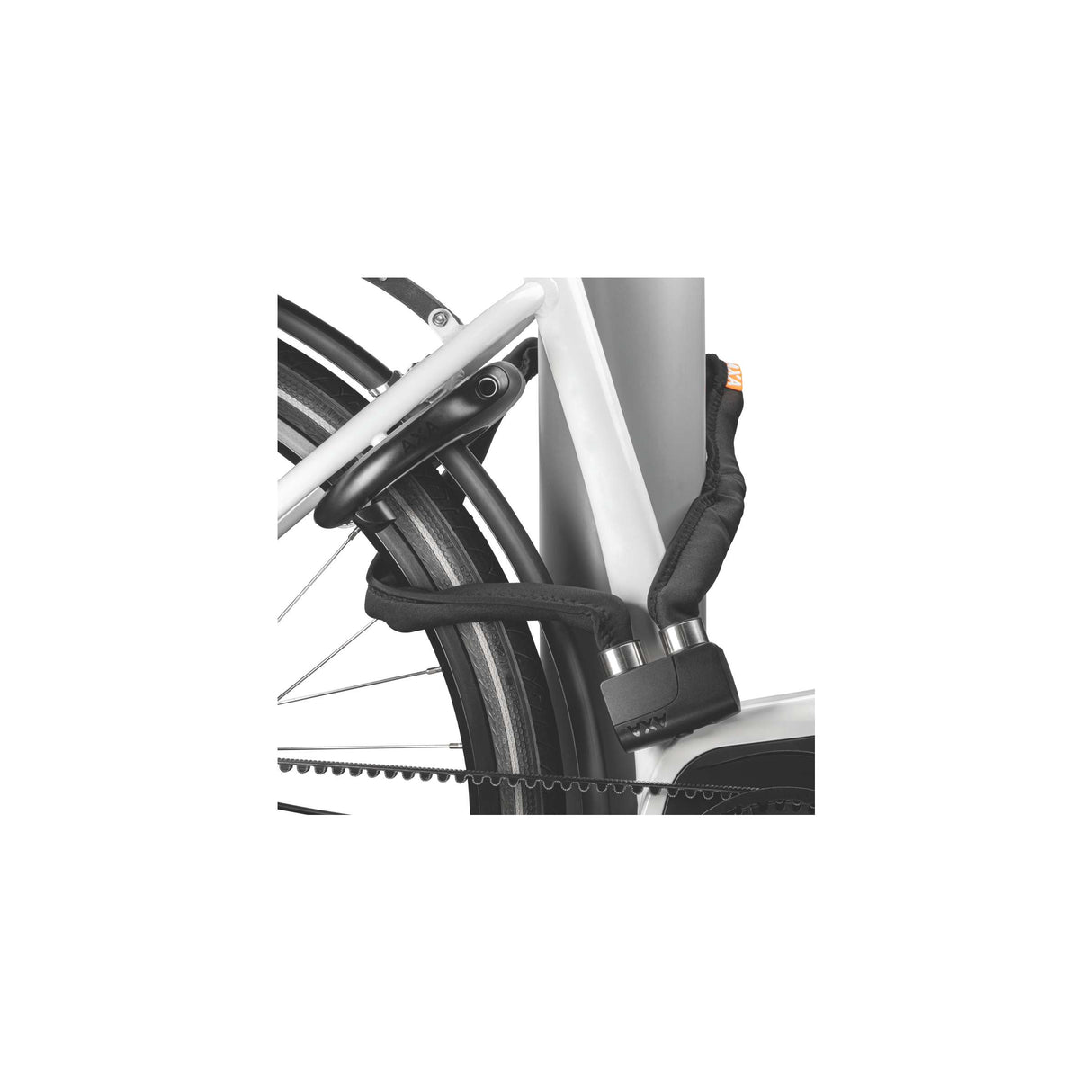 Axa viklås hopfällbart 8-100 - svart