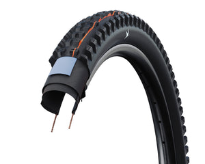 Schwalbe tacky chan - tle - addix blød - super jord - 29x2,40 - sort