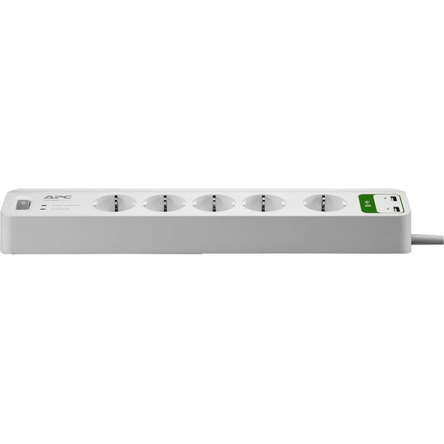 APC -stikkontakt med overspændingsbeskyttelse (+USB)