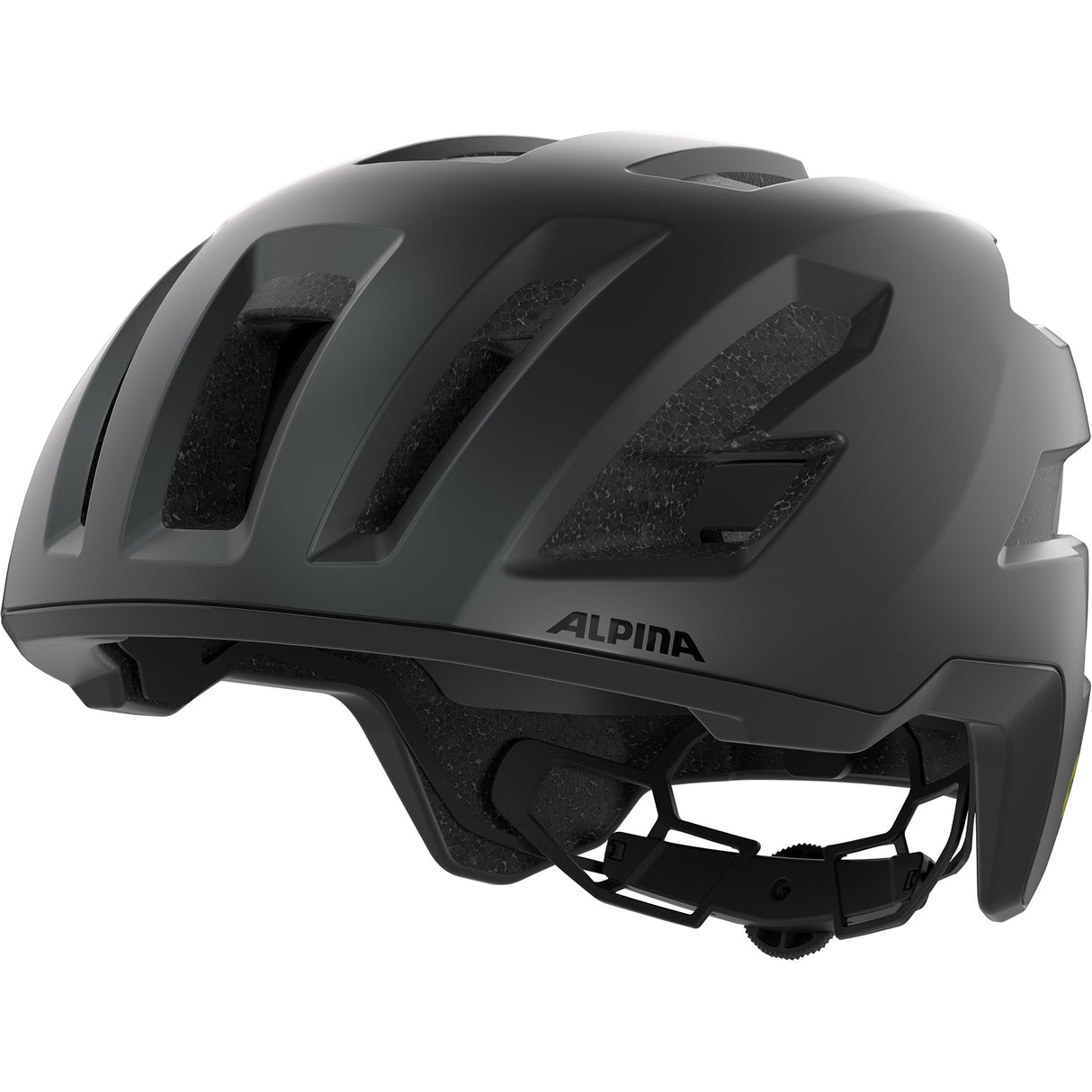 Olympic sportswear alpina sports tour helm taunus gravel mips 52-56 mat zwart