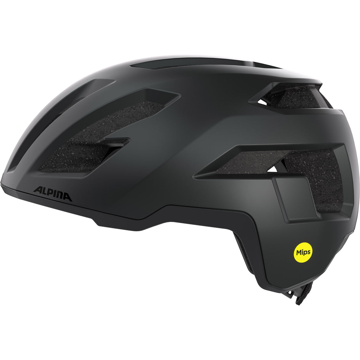 Olympic sportswear alpina sports tour helm taunus gravel mips 52-56 mat zwart