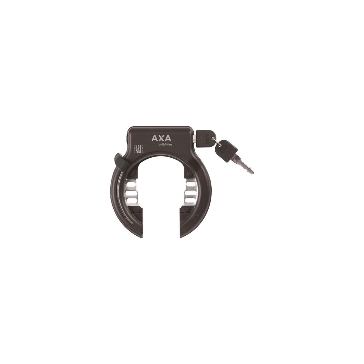 Axa Solid Plus Black Art2 Ring Lock - 150 mm - Bicicleta