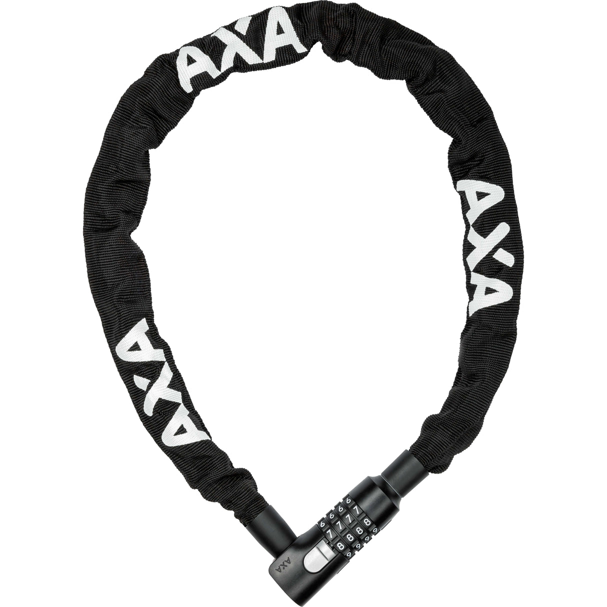 Axa chain lock Absolute C5-90cm Codeslot Black