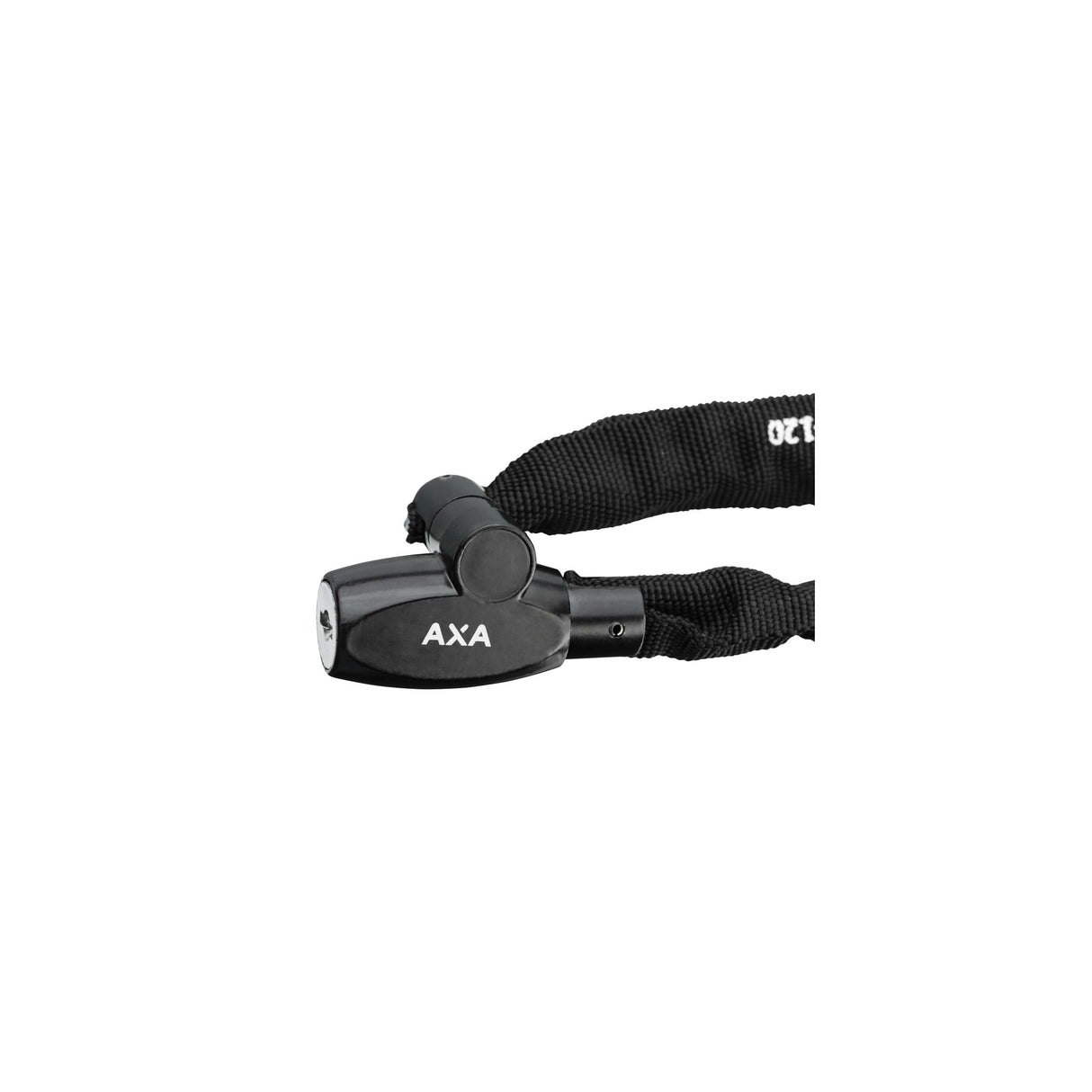 AXA Rigid RCK120 - Bloqueo de cadena estándar, 120 cm, sin arte, negro