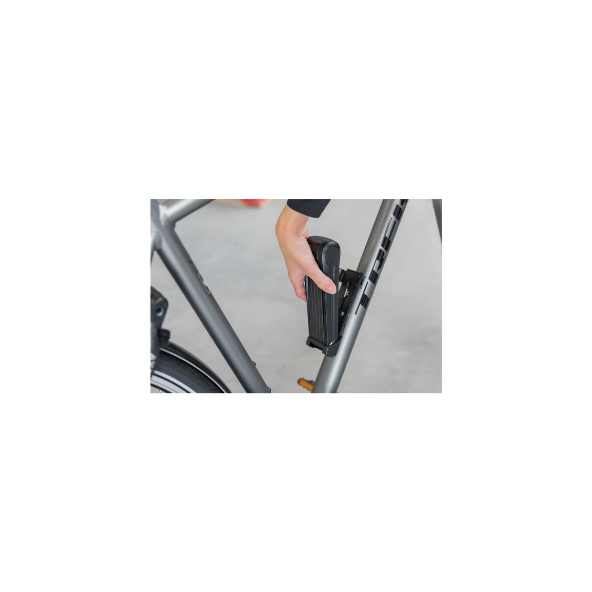 Folding lock Fold 100 cm with Holder Black