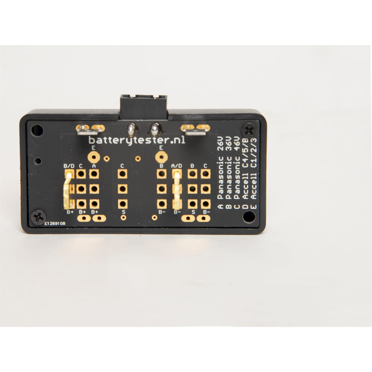 Cable part Battery Tester for Accell E-Motion C4, C5, B300-500, E300-500 (36V)