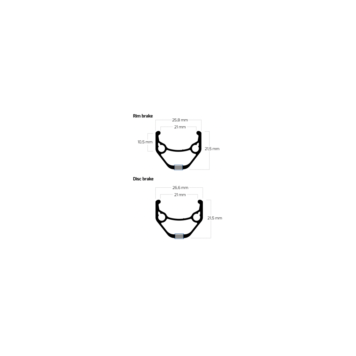 Ryde velg 28 zac421 zwart disc 32 14