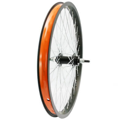 HB Hinterrad 20 Freestyle 10 mm als schwarzer Zink SPK
