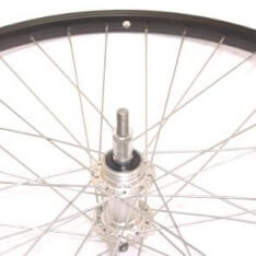 Roland rear wheel 26 x 1.75 fixed freewh black zinc spk