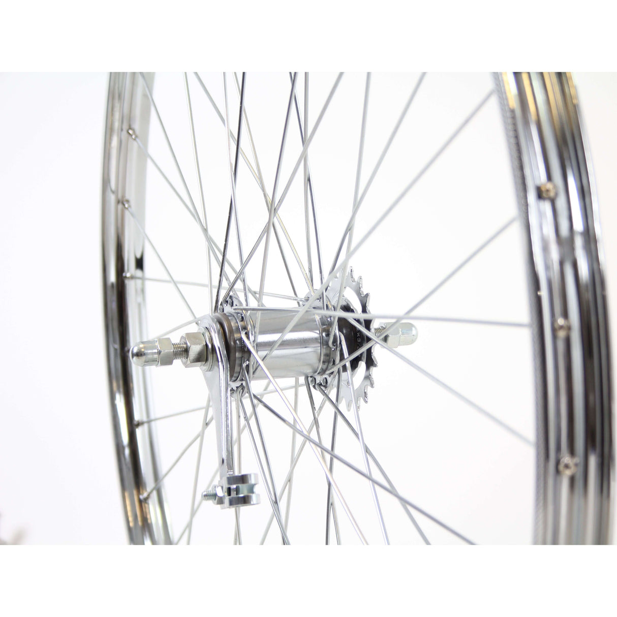 Rolandin takapyörä 28 x 1 3 8 Shim HL32 ALU RIM Ruostumattomasta teräksestä valmistettu SPK