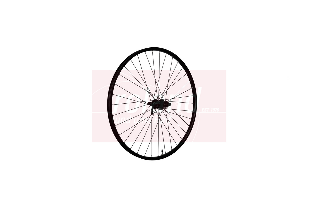 Shimano Takapyörä Rival 21-584 musta levy QR 10v