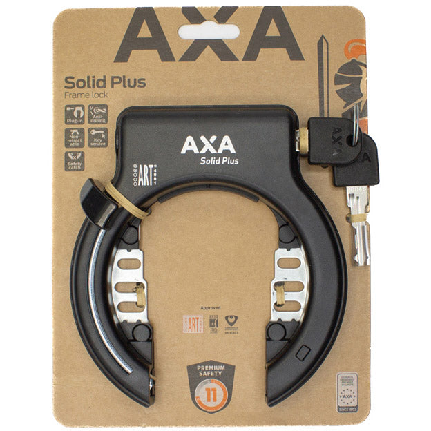 Axa frame lock solid plus black (на карта)