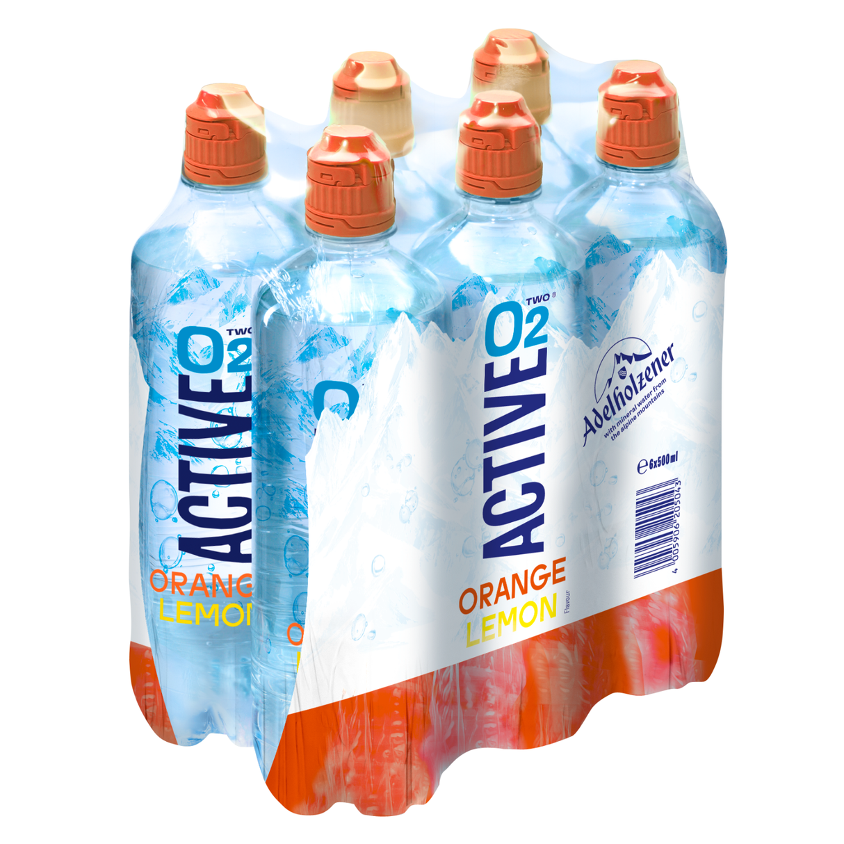 Active o2 orange lemon pet 50 cl