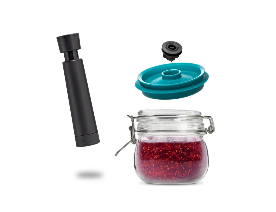 Lufttender -Vakuum -Set - Klammerrunde - 500 ml