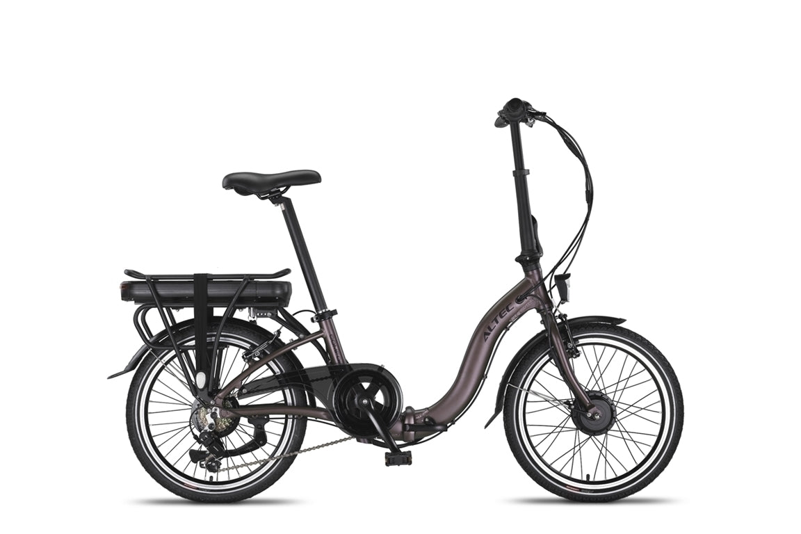 Altec Comfort E-Bike Skládací kolo 20 palců 7-SPD. 518WH TERRA Brown M129 40nm -