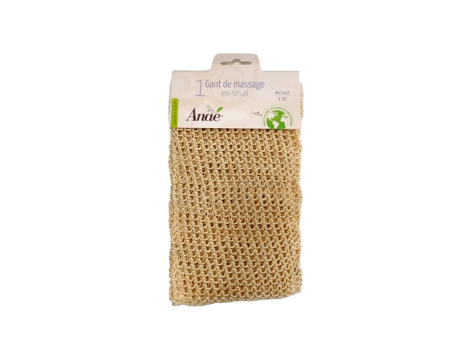Anae Massage Handschuh Sisal