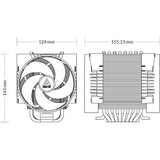 Arktischer Gefrierschrank 4U-m
