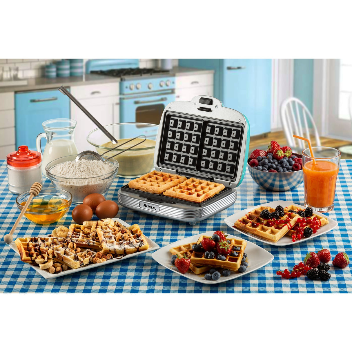 Ariete Party Time Waffle Iron 1973 01