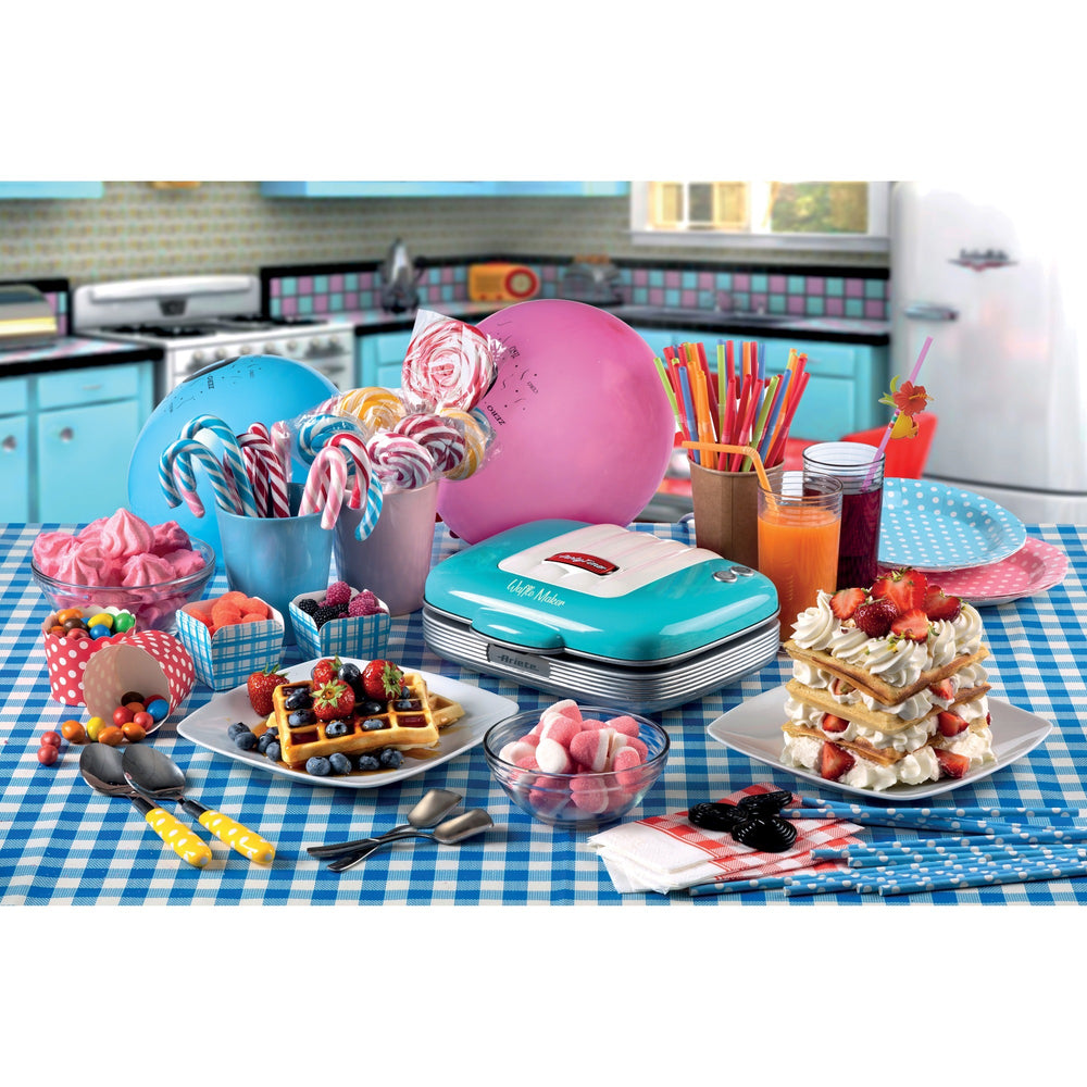 Ariecher Party Zäit Waffle Eisen 1973 01