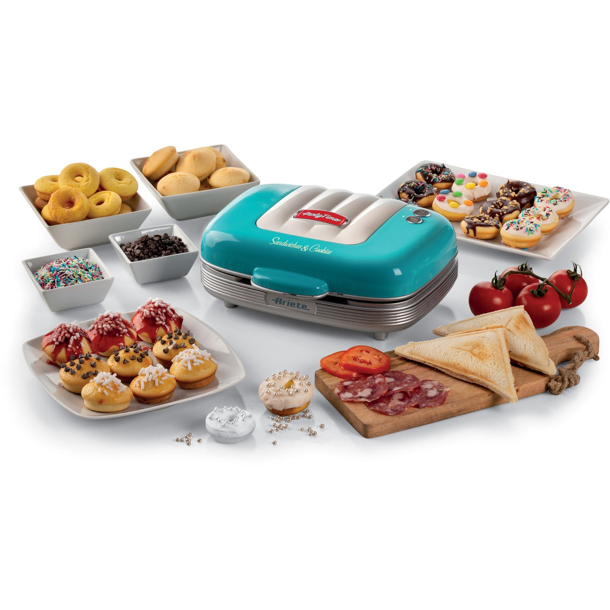 Ariete Party Time Tosti Cupcake Maker 1972 01