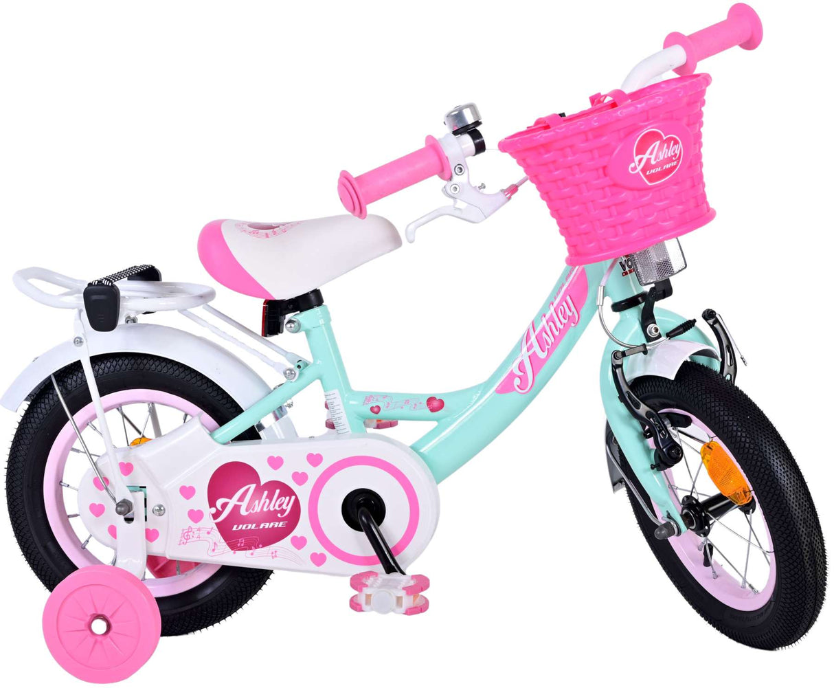 Volare Ashley Children's Bicycle - Girls - 12 inch - Green