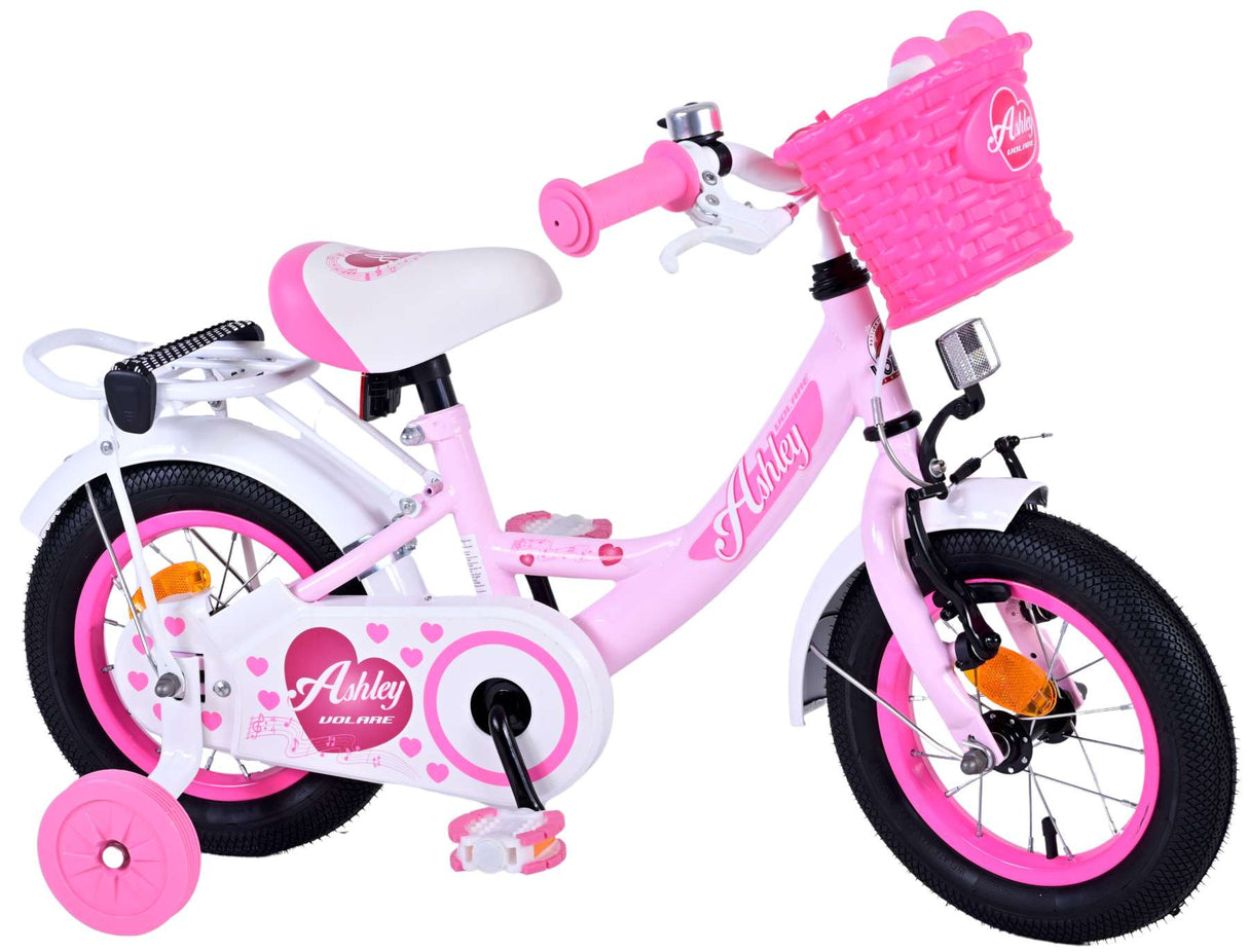 Volare Ashley Children's Bicycle - Girls - 12 inch - Pink