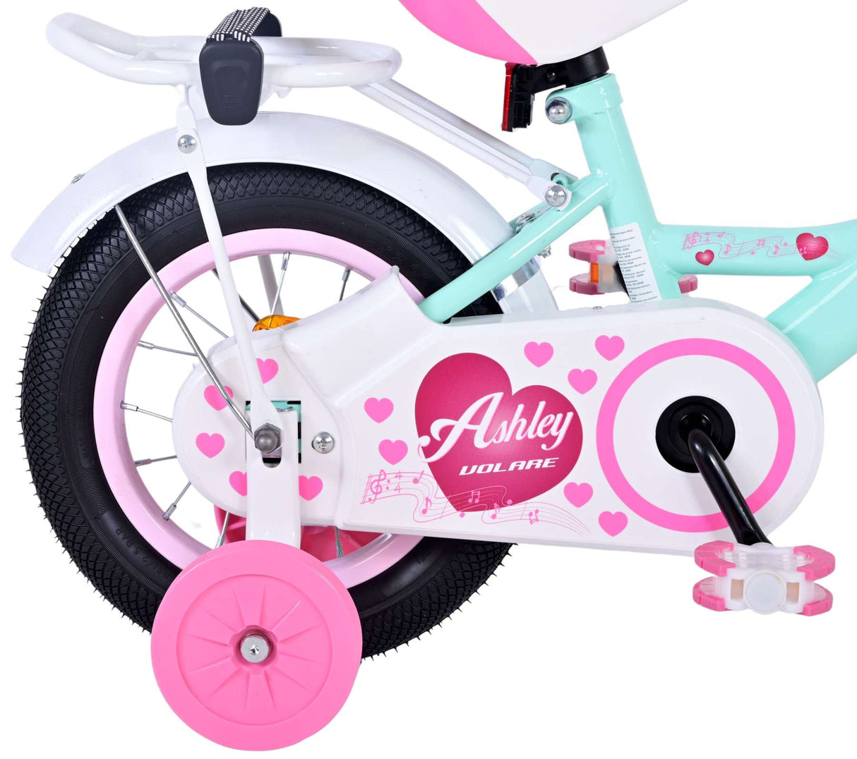 Volare Ashley Children's Bicycle - Girls - 12 inch - Green