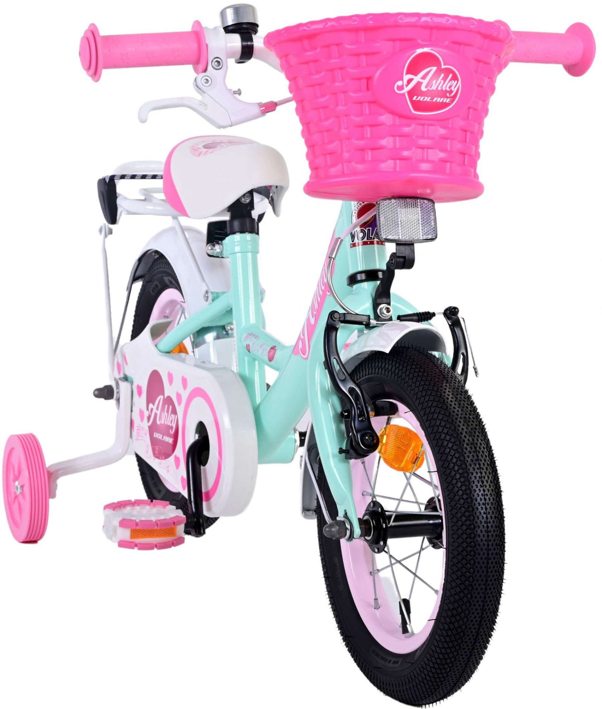 Volare Ashley Children's Bicycle - Girls - 12 inch - Green