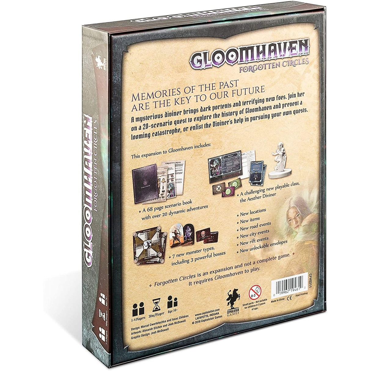 Asmodee Gloomhaven: Vergessene Kreise