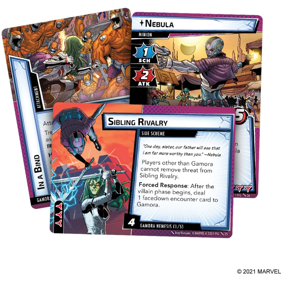 Pacote de herói de asmodee campeões gamora