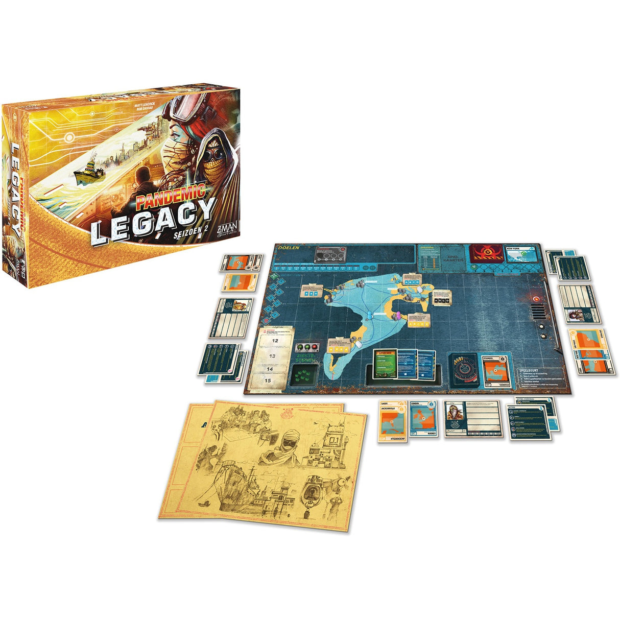 Asmodee Pandemic: Legacy sesong 2