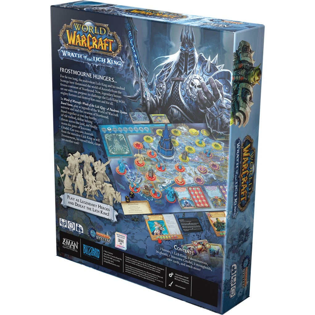 Pandemia de Asmodee: World of Warcraft: Wrath of the Lich Kin