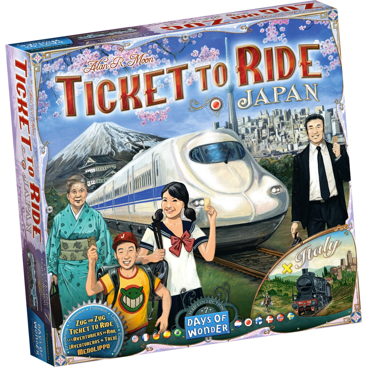 Asmodee bilet na jazdę w Japonii Włochy