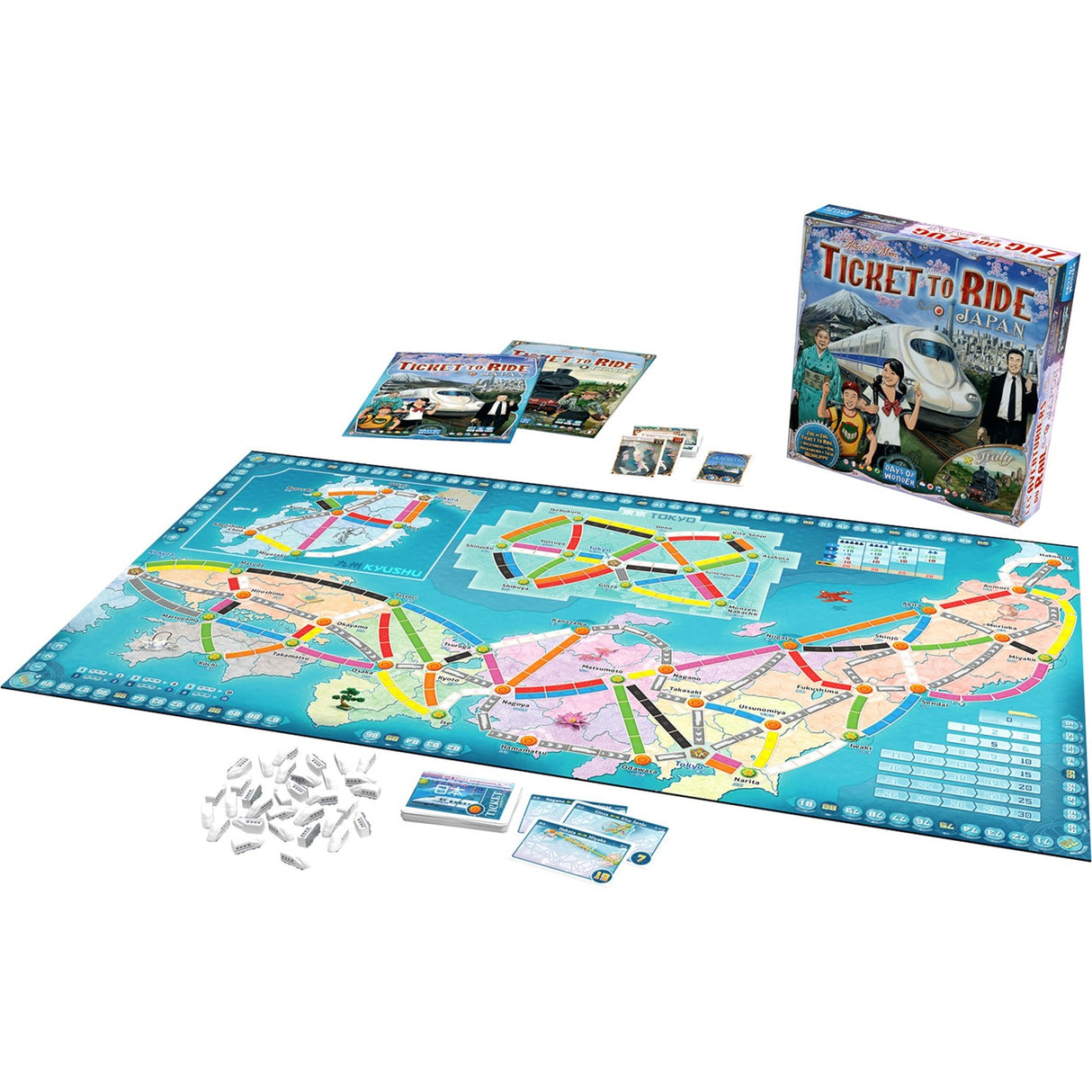 Asmodee bilet na jazdę w Japonii Włochy