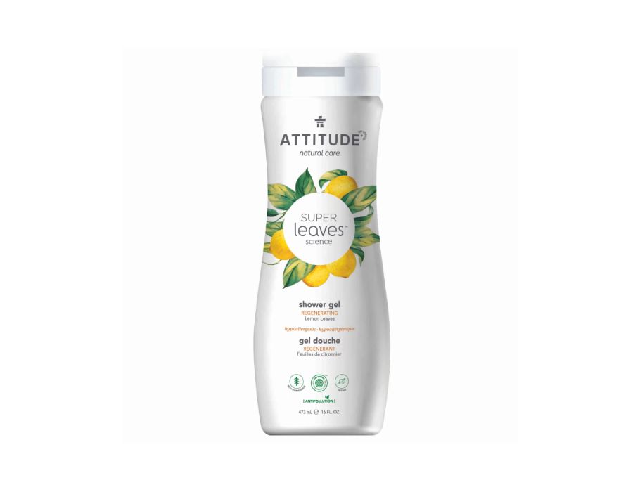 Rockshox Super Leaves ™ shower gel - Regenerating - Lemon Leaves