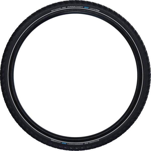 Schwalbe Marathon 365 GreenGuard 28 x 1,40 37-622mm - sort med refleksion