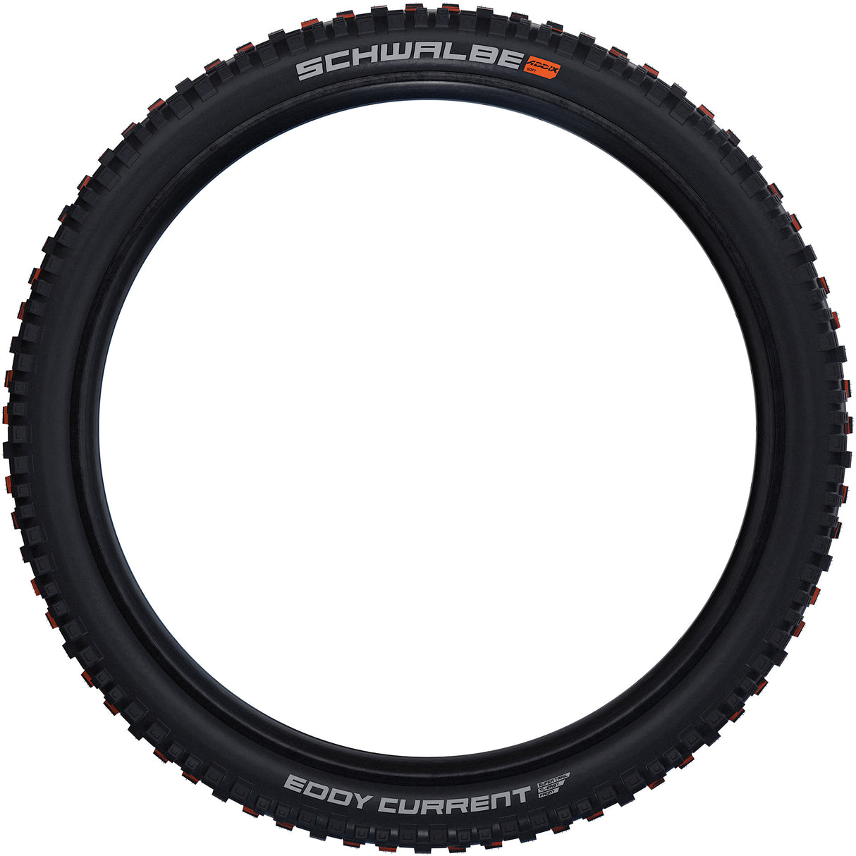 Schwalbe Tire 29-2,60 (65-622) Eddy Current Front Evo Black Folding Band